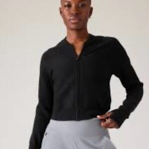 Athleta Advantage Zip Up Sweater